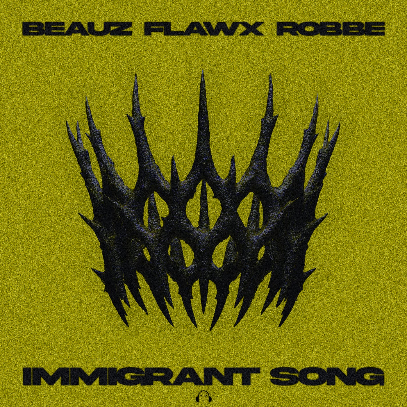 Cover - Robbe, Beauz, Flawx - Immigrant Song - Techno Mix (Extended Mix)