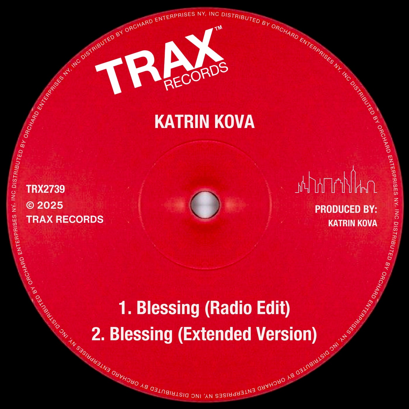Cover - KATRIN KOVA - Blessing (Extended Version)