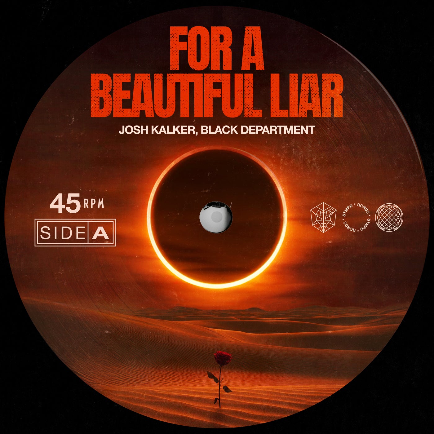 Cover - Josh Kalker, Black Department - For A Beautiful Liar (Extended Mix)