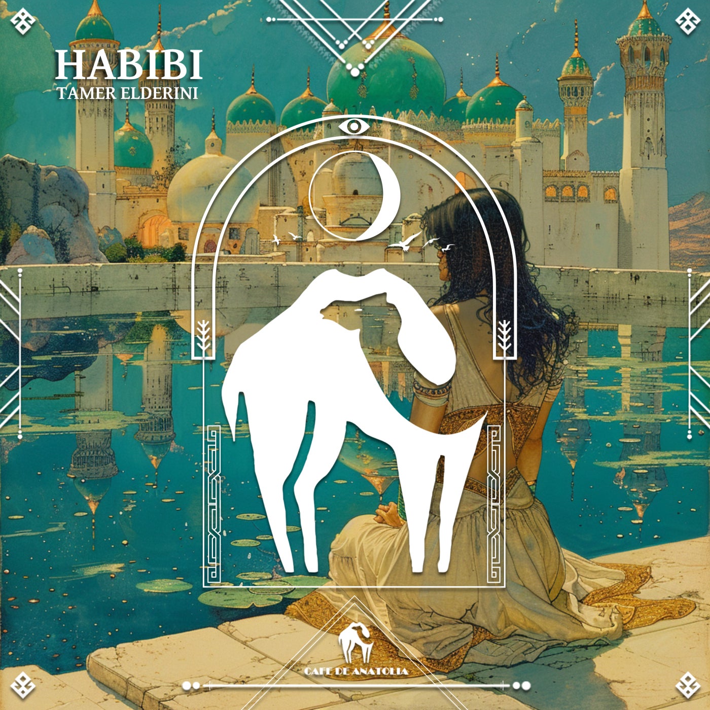 Cover - Cafe De Anatolia, Tamer ElDerini - Habibi (Original Mix)
