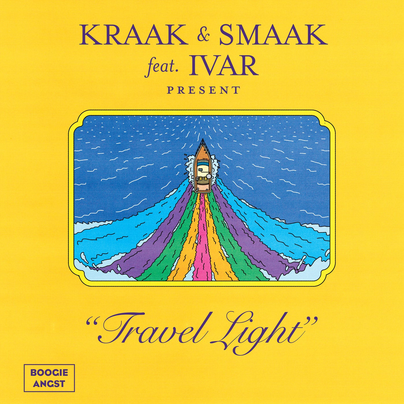 Cover - Kraak & Smaak, Ivar - Travel Light (feat. IVAR)
