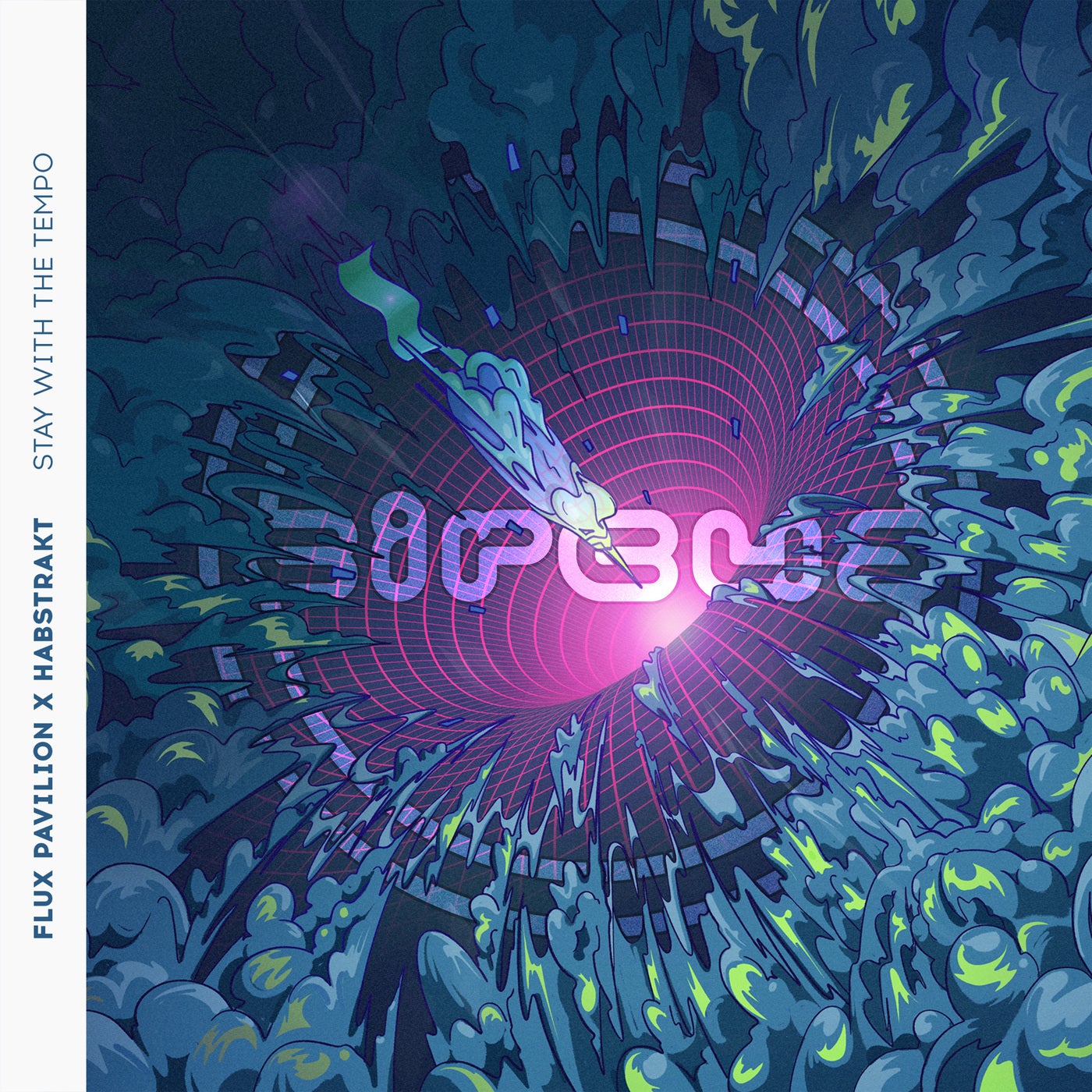 Cover - Habstrakt, Flux Pavilion - Stay With The Tempo (Original Mix)