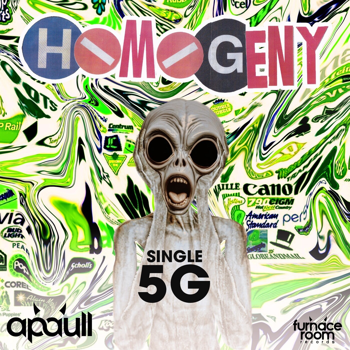 Cover - apaull - 5g (Neil Landstrumm Remix)