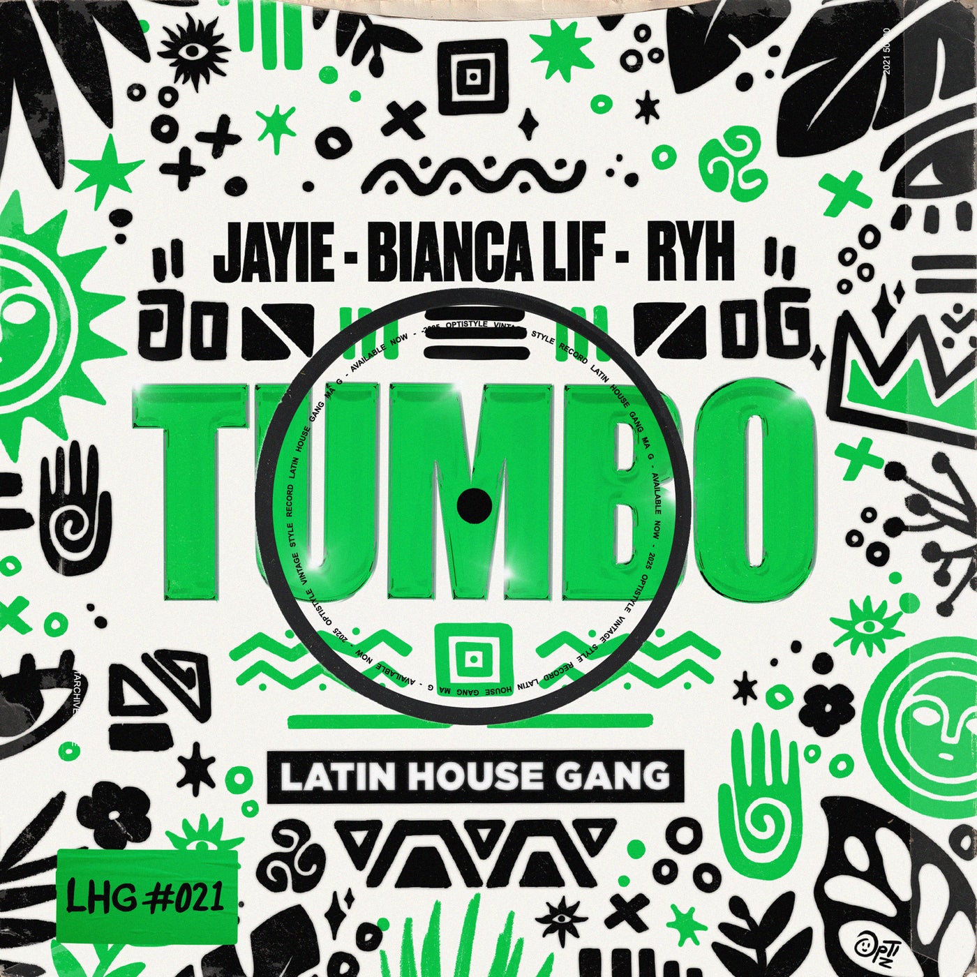 Cover - Jayie, LATIN HOUSE GANG, Bianca Lif, RYH - Tumbo (Radio Edit)