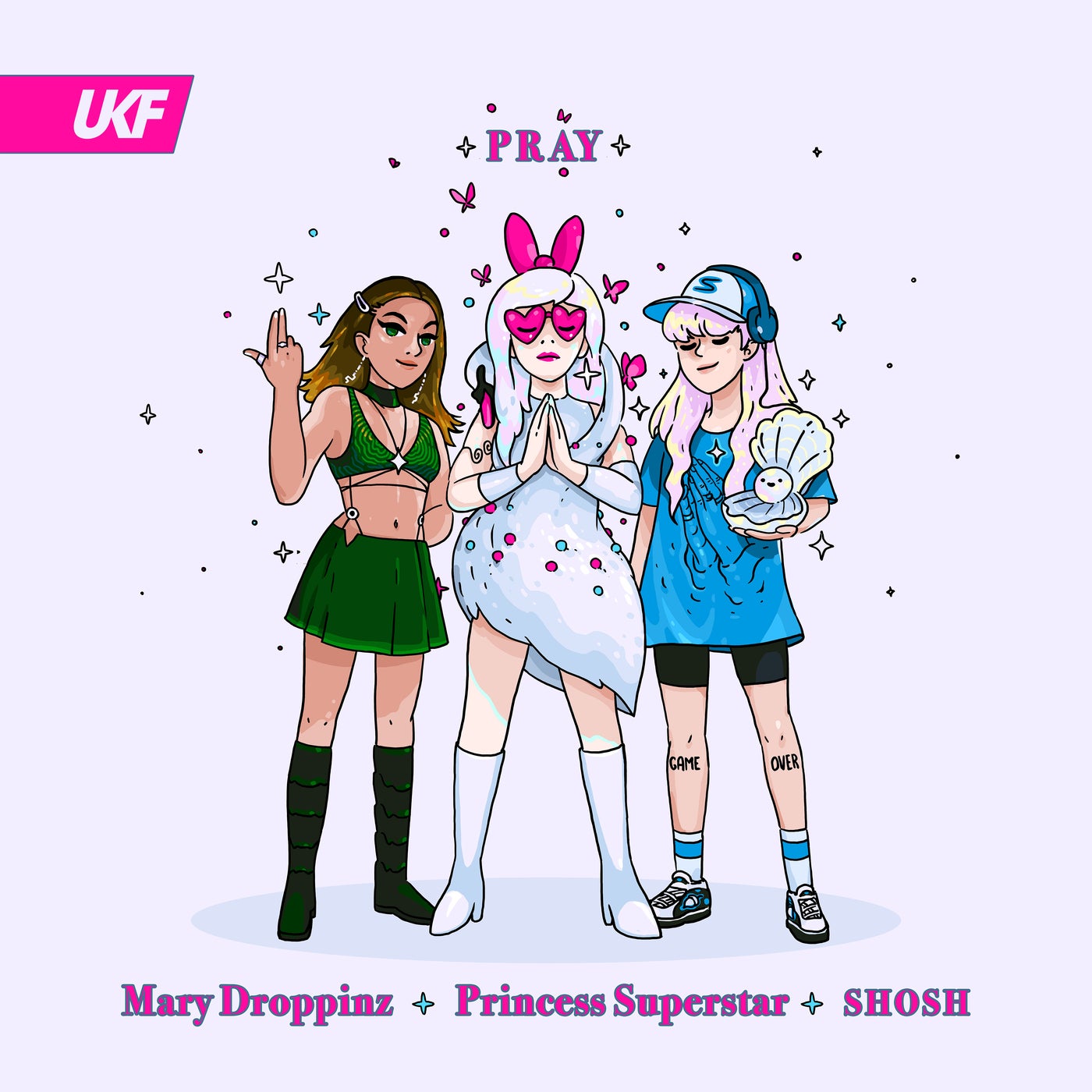 Cover - Princess Superstar, SHOSH, Mary Droppinz - PRAY (Original Mix)