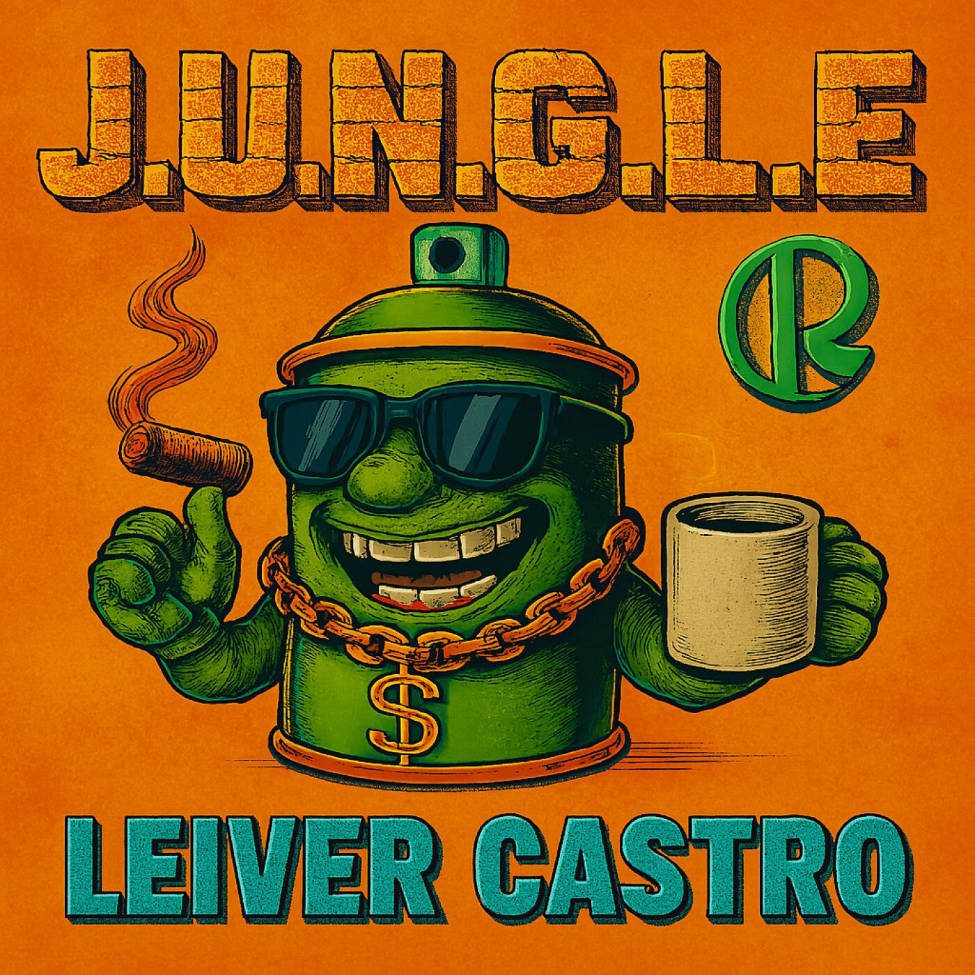 Cover - Leiver castro - J.U.N.G.L.E (Original Mix)