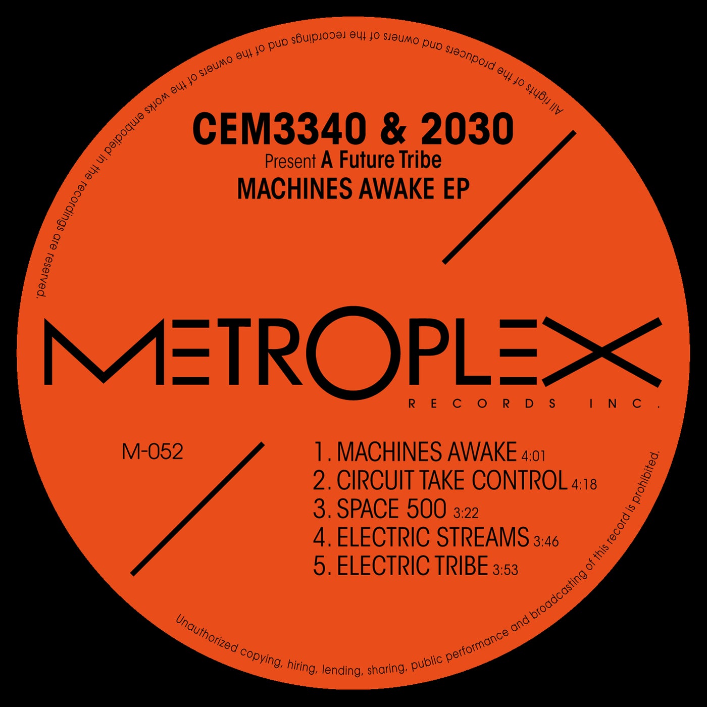 Cover - 2030, CEM3340 - Electric Streams (Original Mix)
