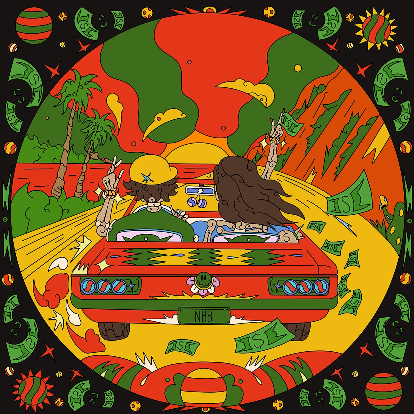 Cover - Tinashe, AVELLO, Disco Lines - No Broke Boys (AVELLO Remix)