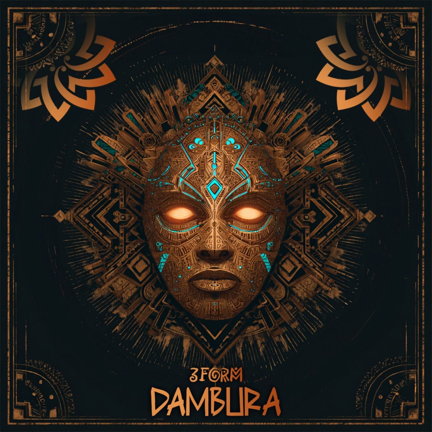 Cover - 3Form, Psyfeature - Damburá (Original Mix)