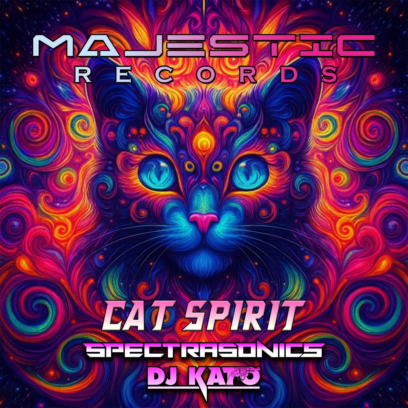Cover - Spectra Sonics, Dj Kato - Cat Spirit (Extended Mix)