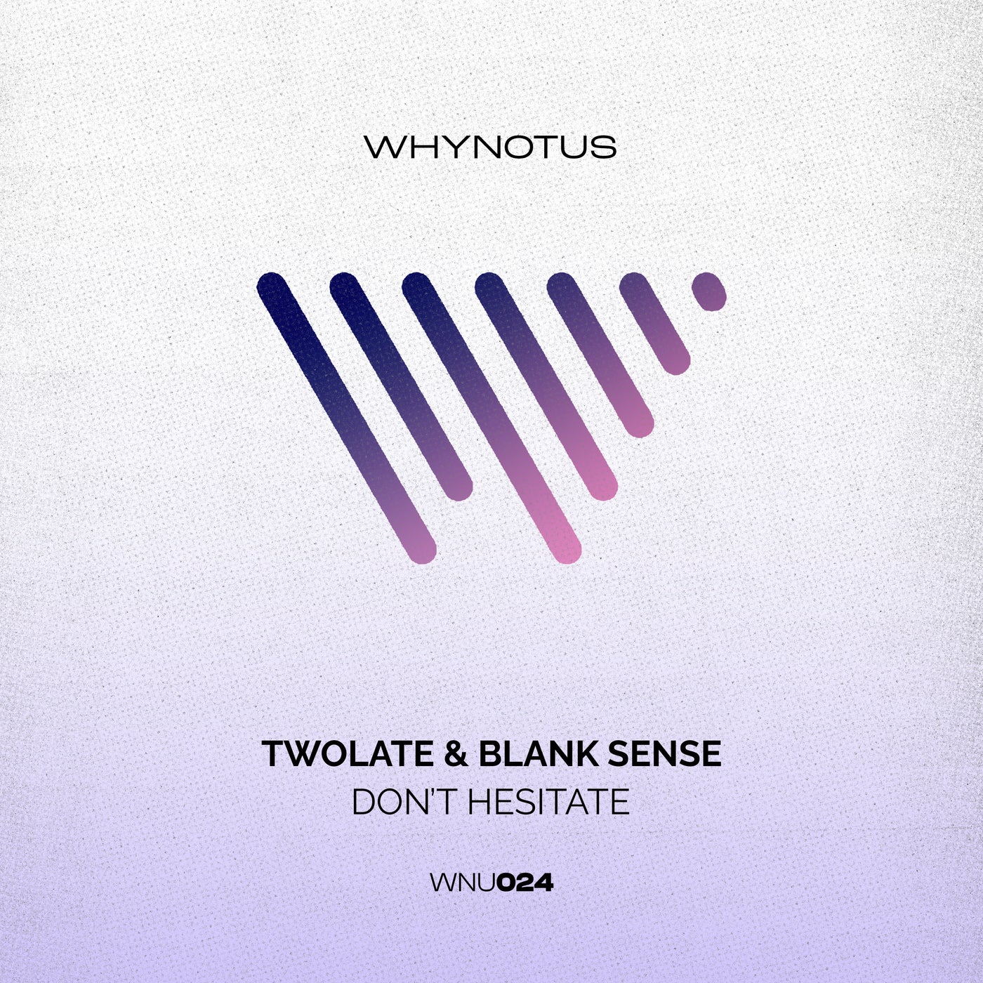 Cover - Twolate, Blank Sense - Don't Hesitate (Extended Mix)