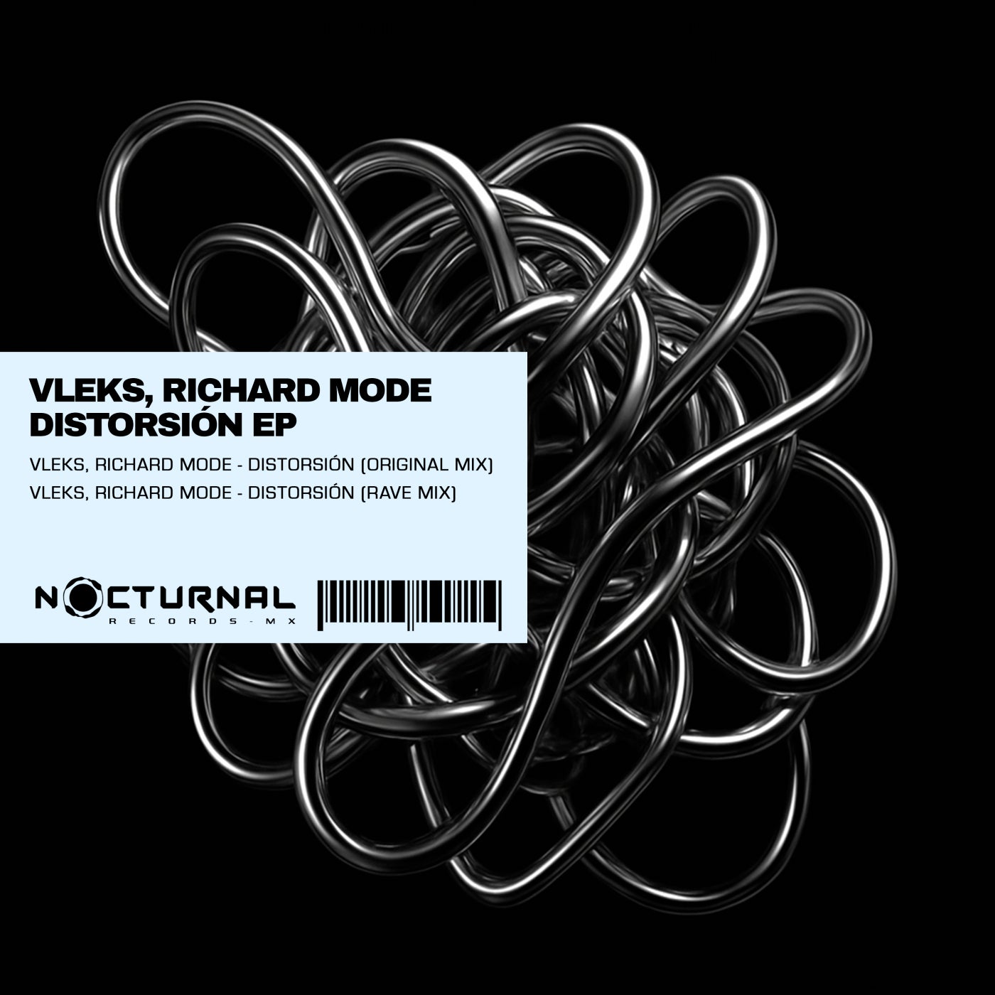 Cover - Vleks, Richard Mode - Distorsión (Rave Mix)