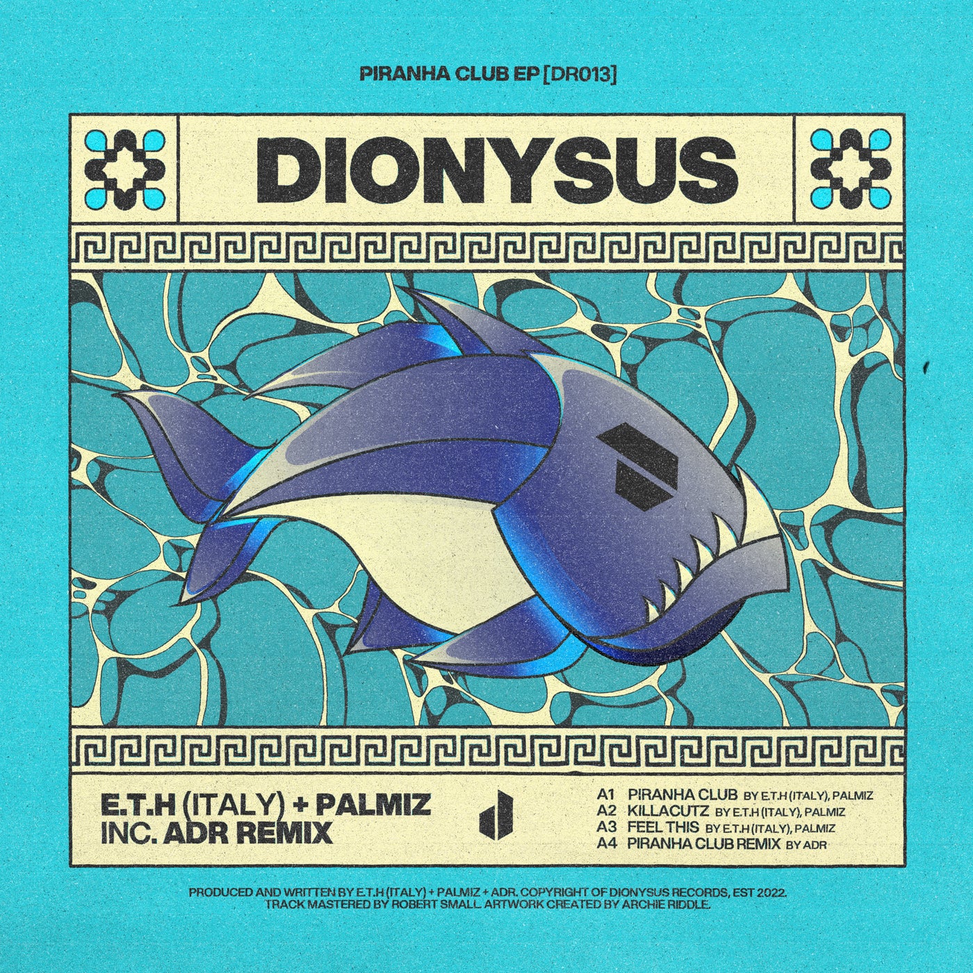 Cover - E.T.H (Italy), Palmiz - Piranha Club (Original Mix)