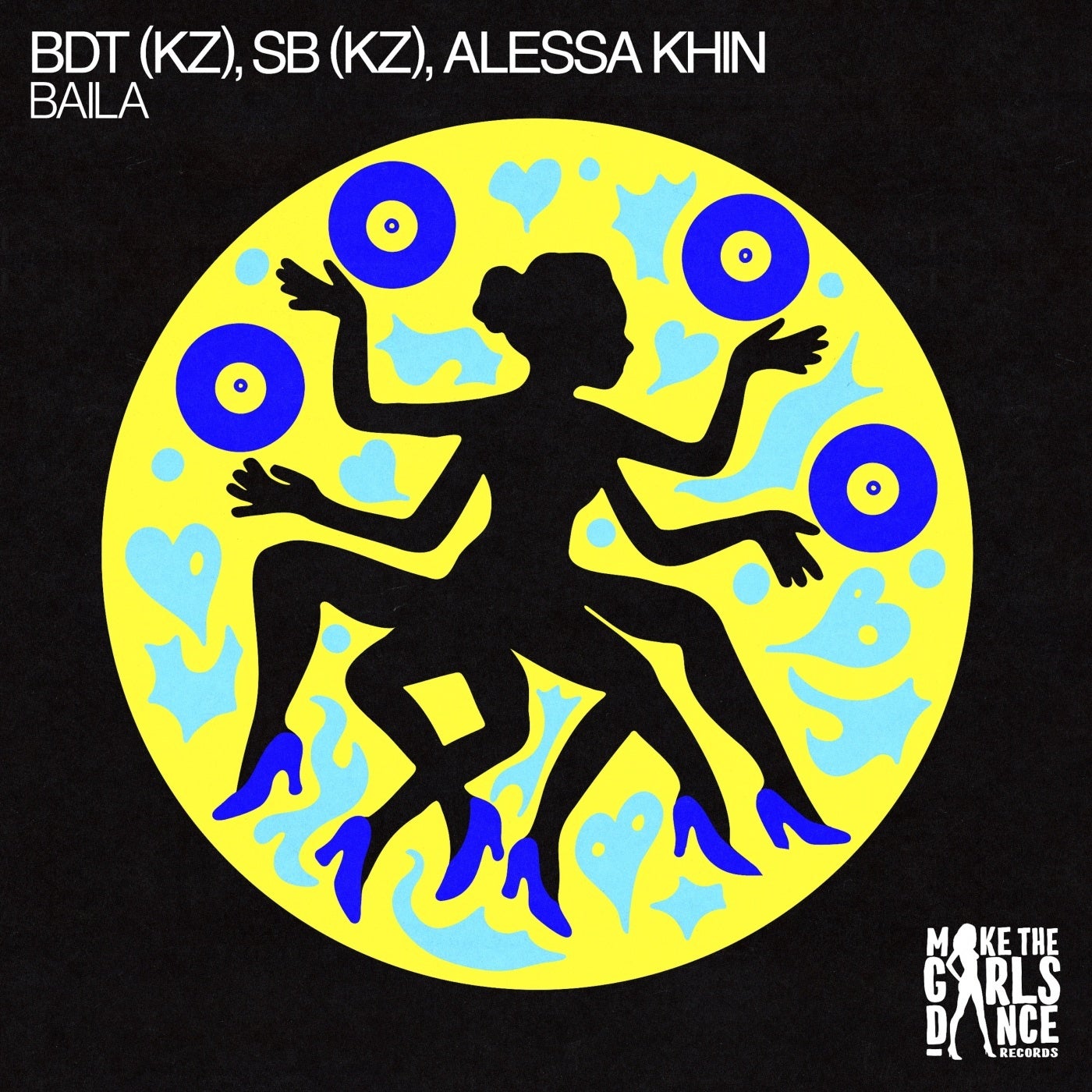 Cover - Alessa Khin, BDT (KZ), SB (KZ) - Baila (Extended Mix)