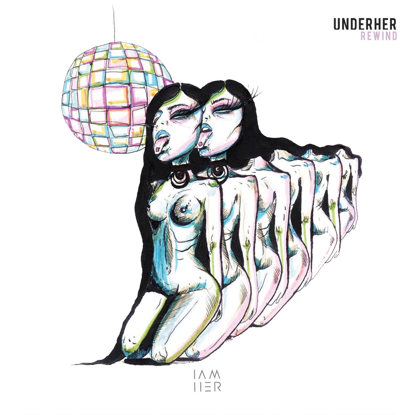 Cover - UNDERHER - Rewind (Amadori Remix)