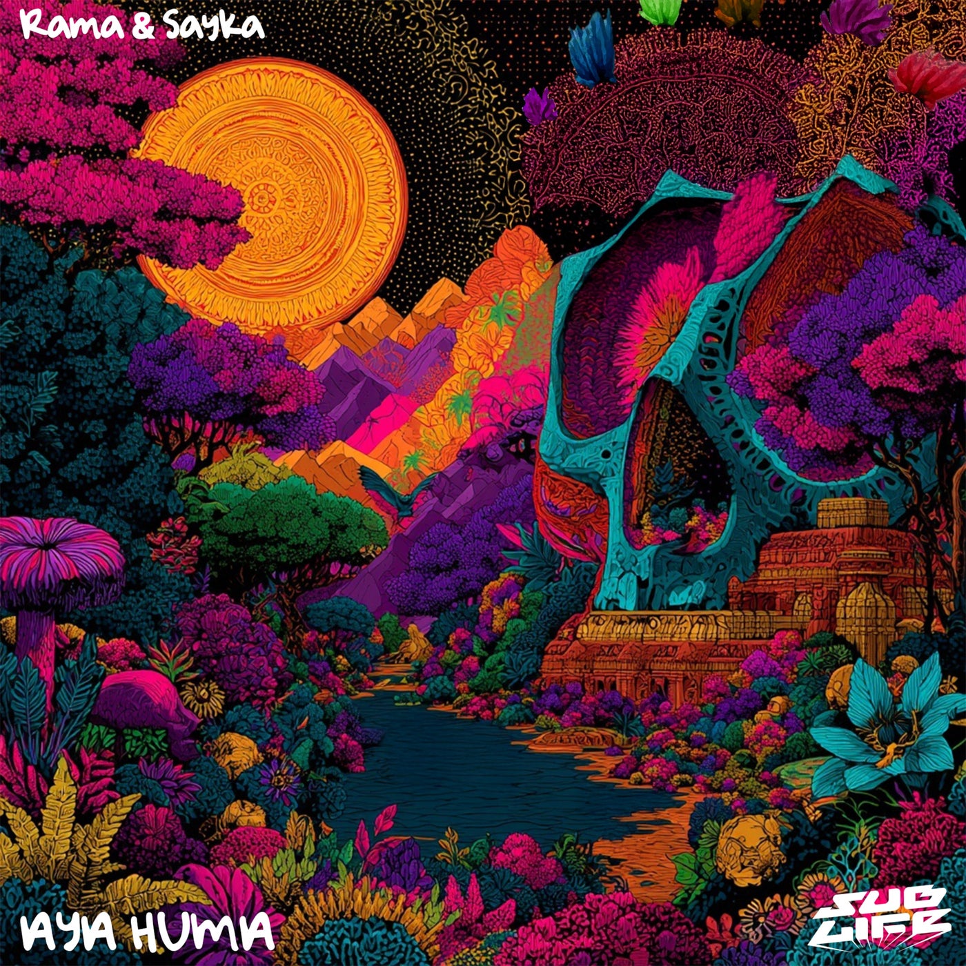 Cover - Rama, SAYKA, SubLife - Aya Huma (Original Mix)