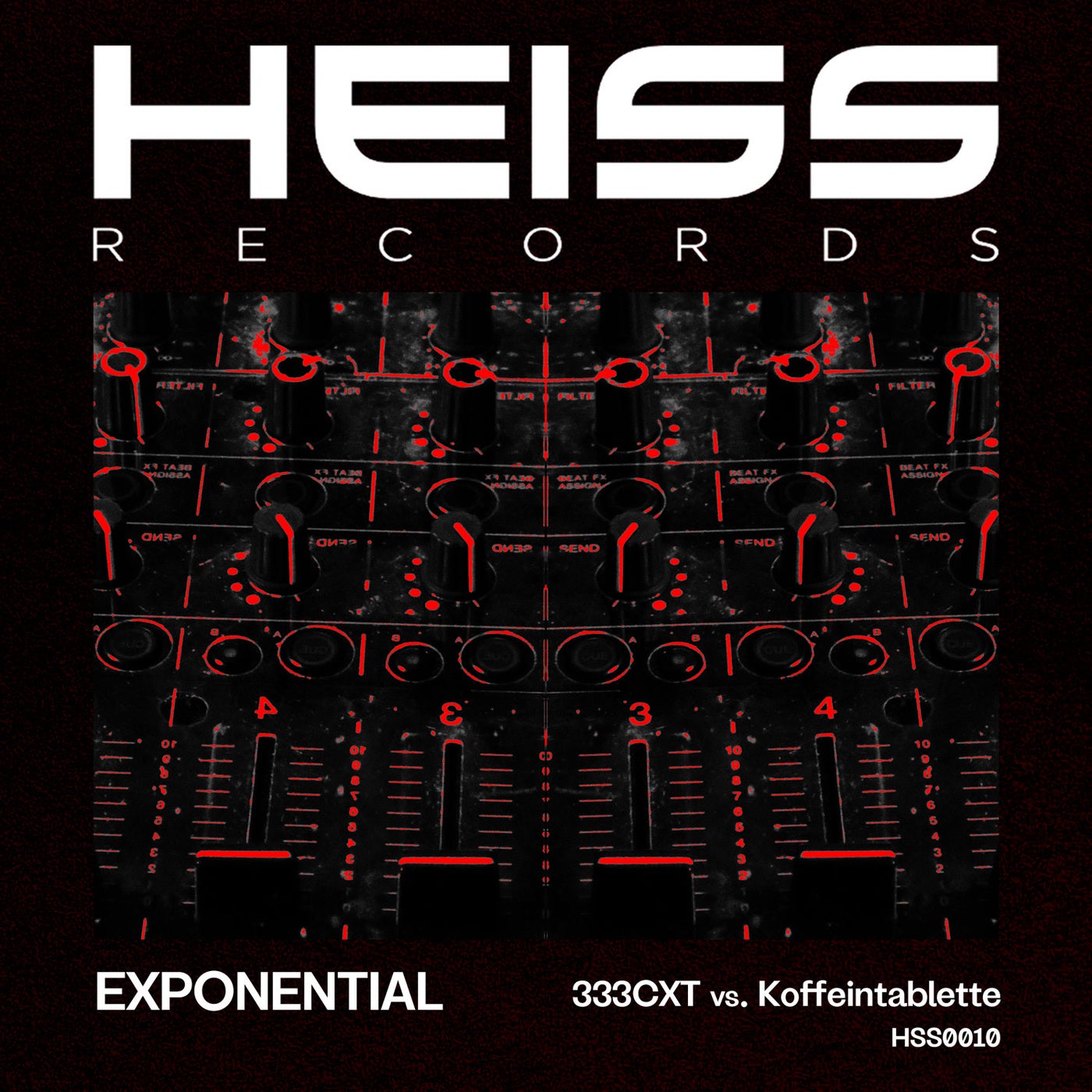 Cover - Koffeintablette, 333CXT - EXPONENTIAL (Original Mix)