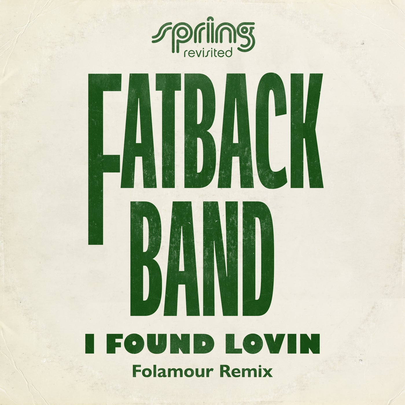 Cover - Fatback Band - I Found Lovin' (Folamour Extended Remix)