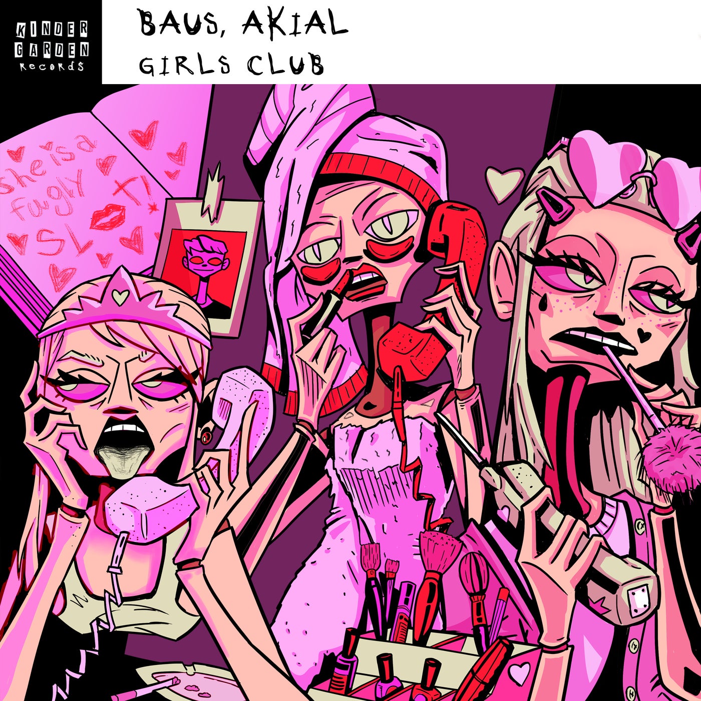 Cover - BAUS, AKIAL - Girls Club (Original Mix)