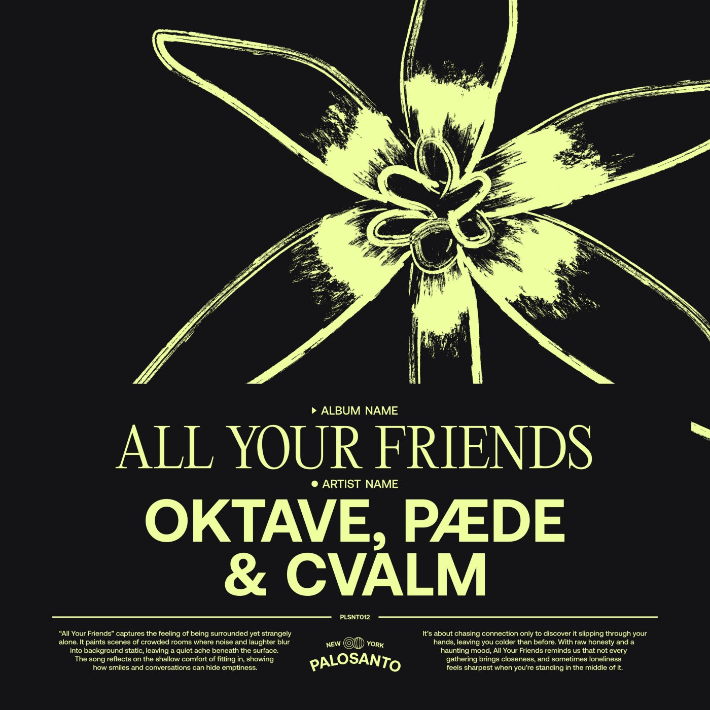 Cover - Oktave, PÆDE, CVALM - All Your Friends (Extended)