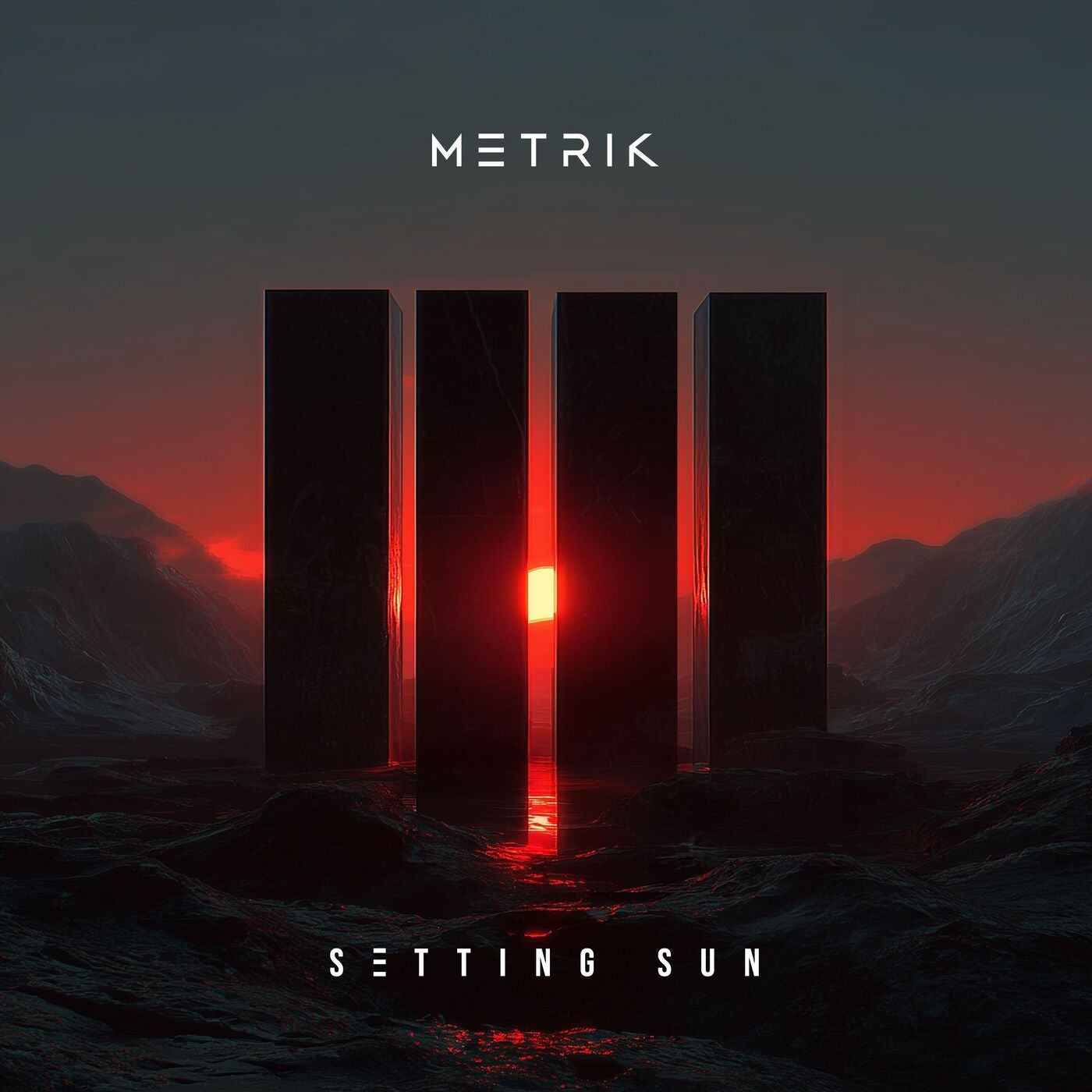 Cover - Metrik - Setting Sun (Original Mix)