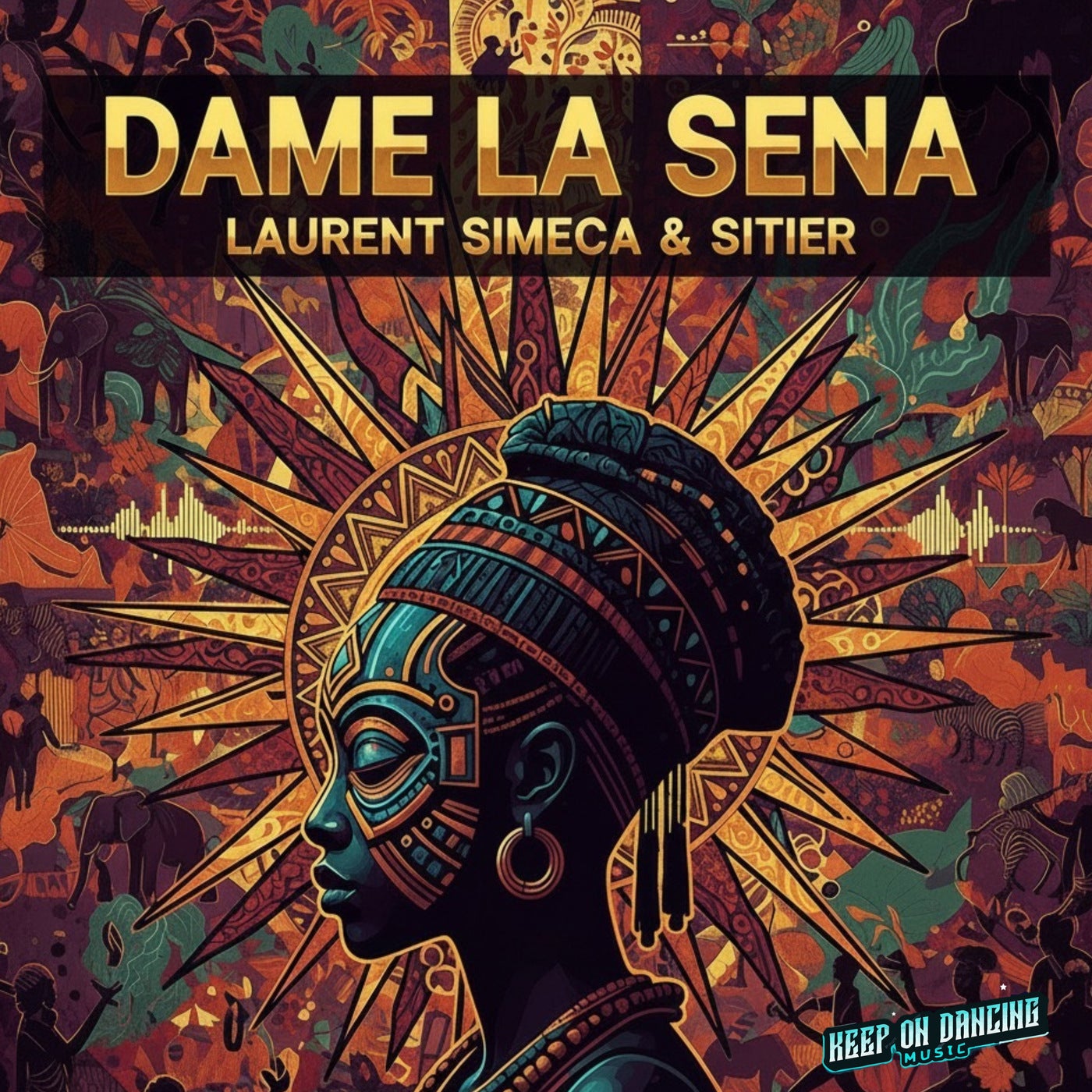 Cover - Laurent Simeca, SITIER - Dame la Sena (Original Mix)
