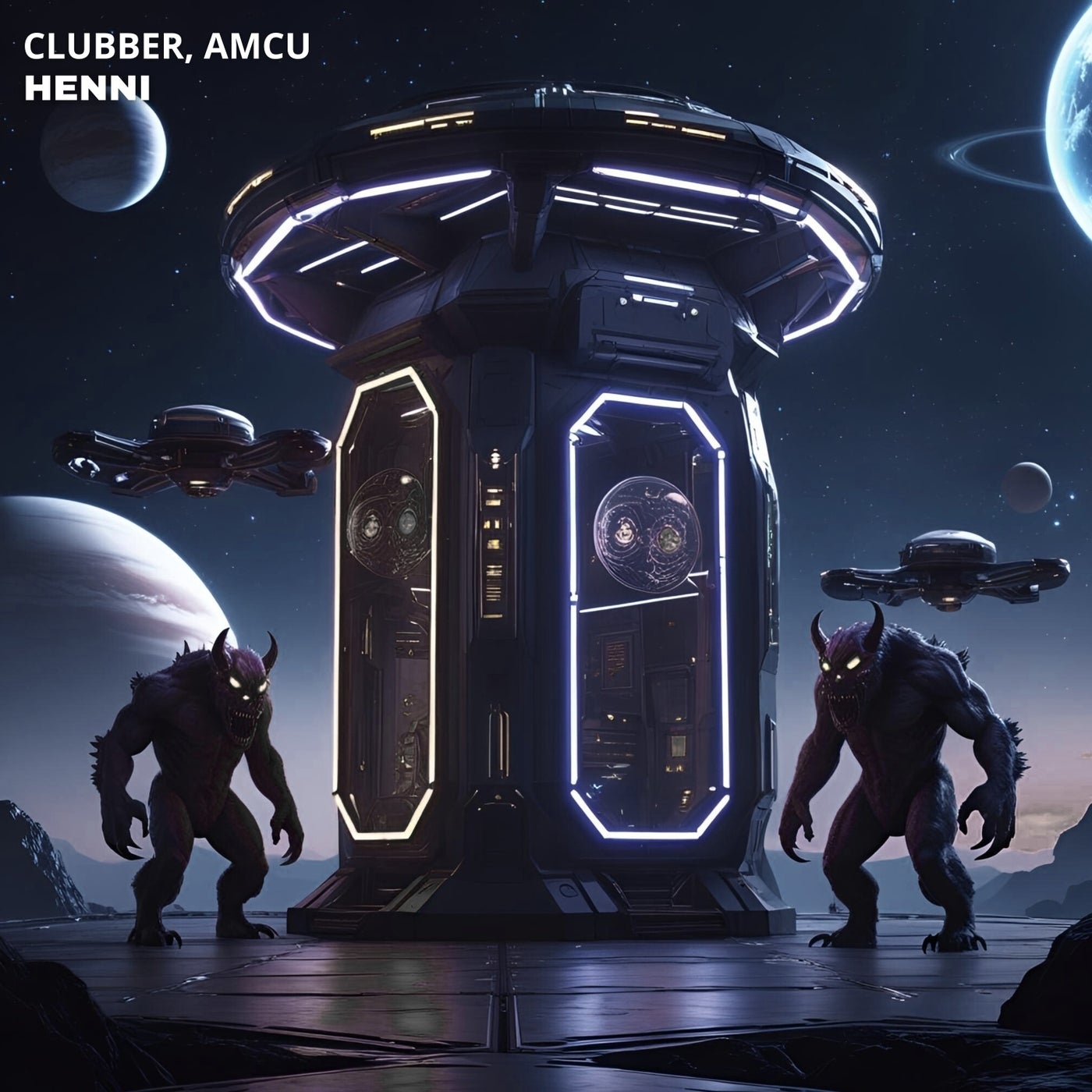 Cover - Clubber, Amcu - Henni (Original Mix)