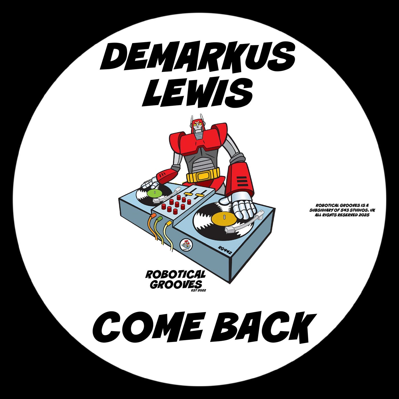 Cover - Demarkus Lewis - Come Back (Original Mix)