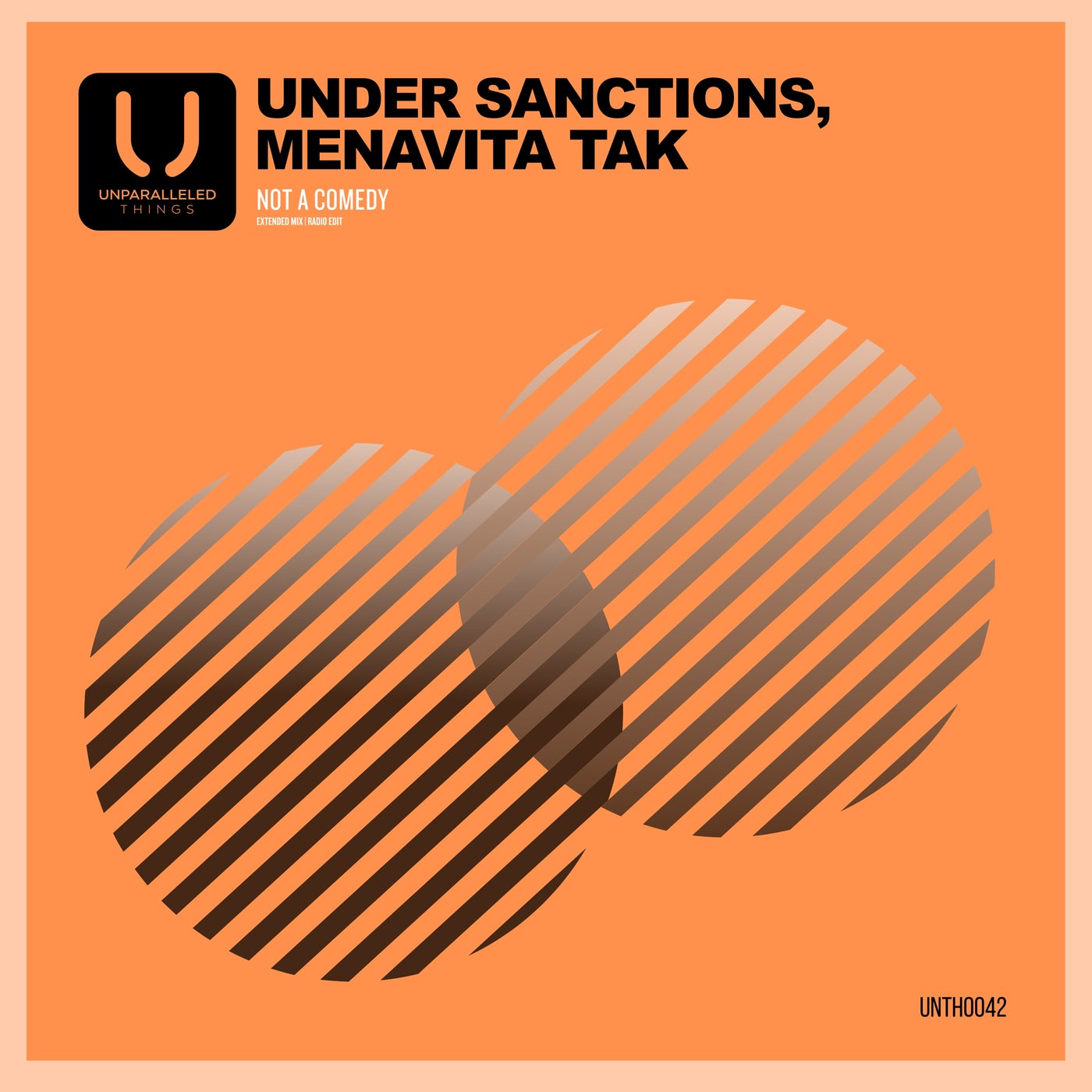 Cover - Under Sanctions, Menavita Tak - Not A Comedy (Extended Mix)