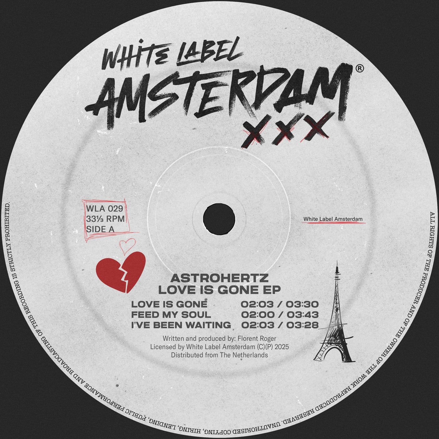 Cover - AstroHertz - Love is Gone (Extended Mix)