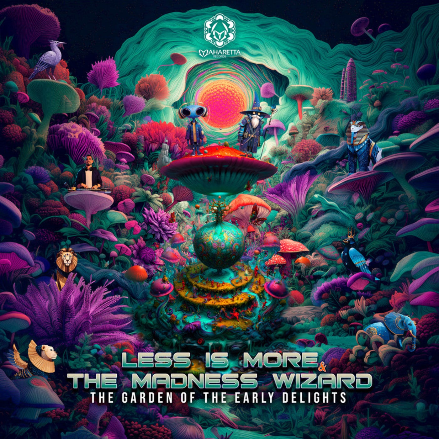 Cover - Less Is More, The Madness Wizard - The Garden of Earthly Delights (Original Mix)