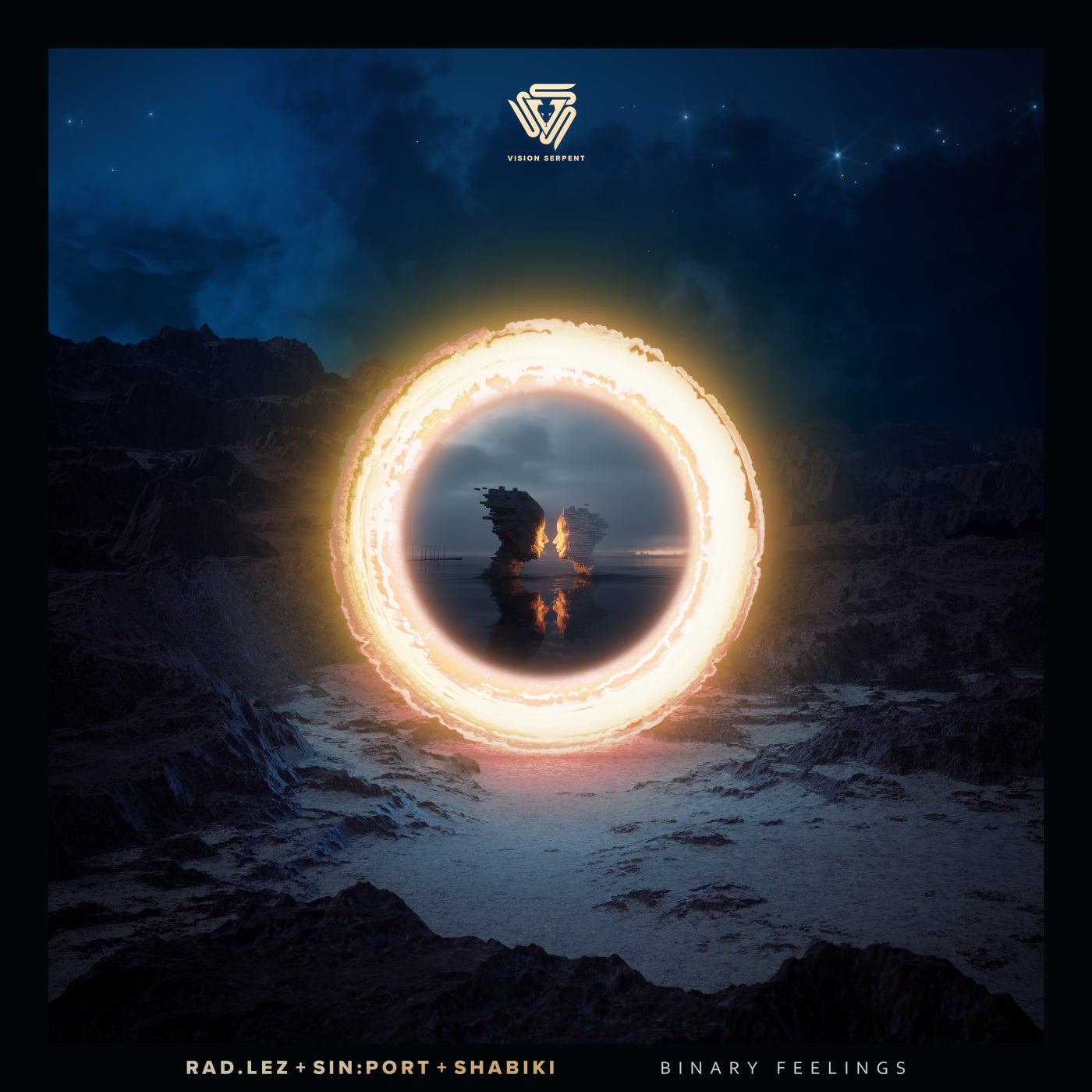 Cover - sin:port, Rad.Lez - Binary Feelings (Original Mix)