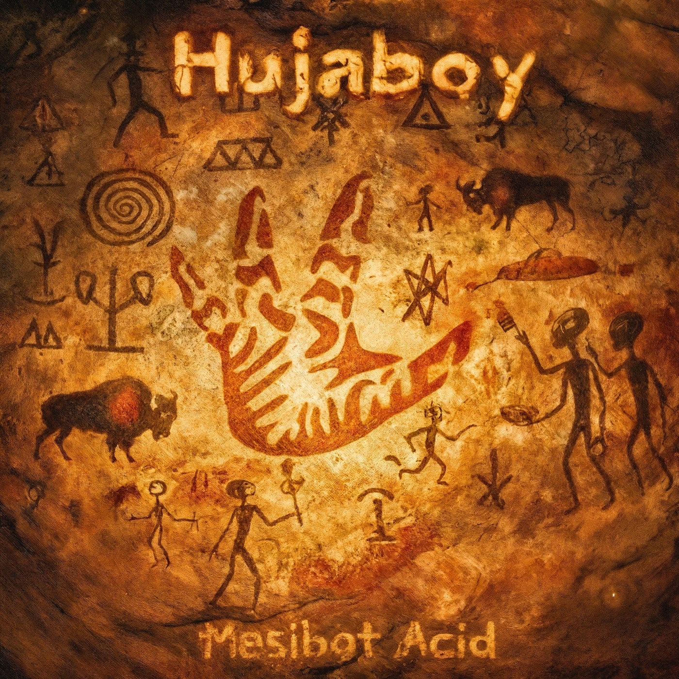 Cover - Hujaboy, Guy Shemi - Mesibot Acid (feat. Guy Shemi)