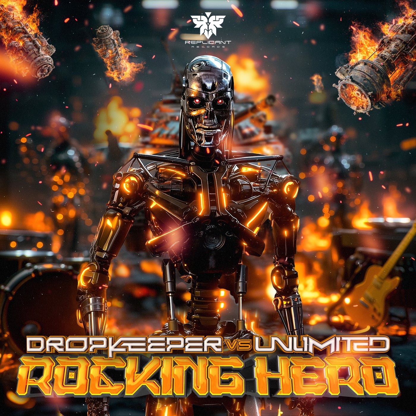 Cover - Unlimited, DropKeeper - Rocking Hero (Original Mix)