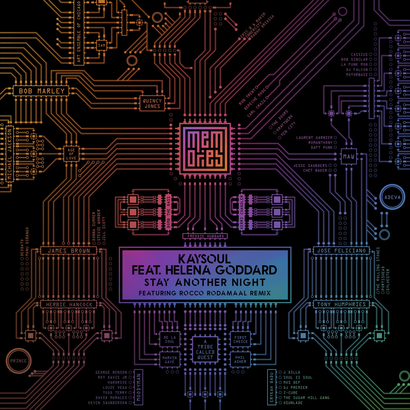 Cover - Kaysoul, Helena Goddard - Stay Another Night (Rocco Rodamaal Remix)