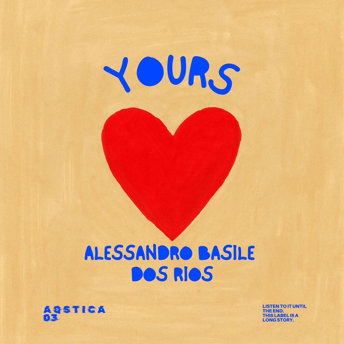 Cover - Alessandro Basile, Dos Rios - Yours (Original Mix)