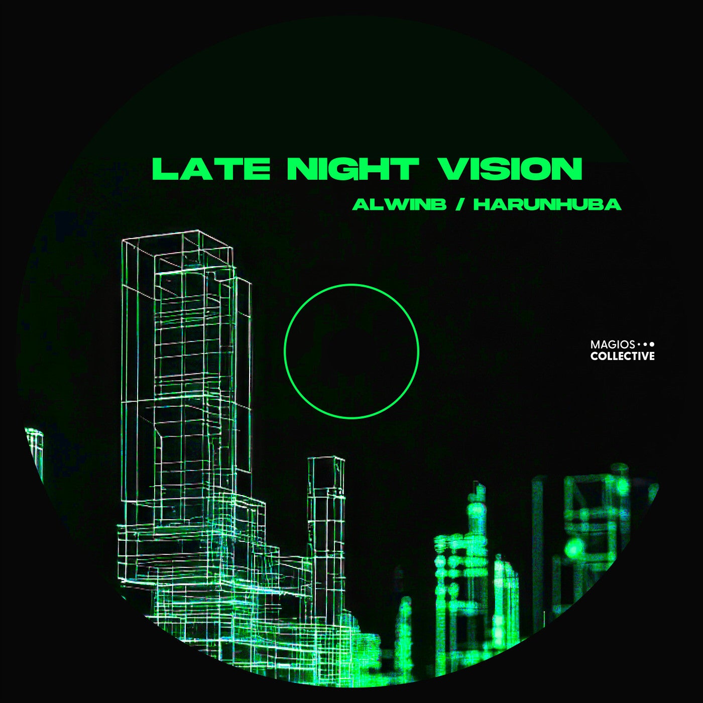 Cover - AlwinB, Harunhuba - Late Night Vision (Original Mix)