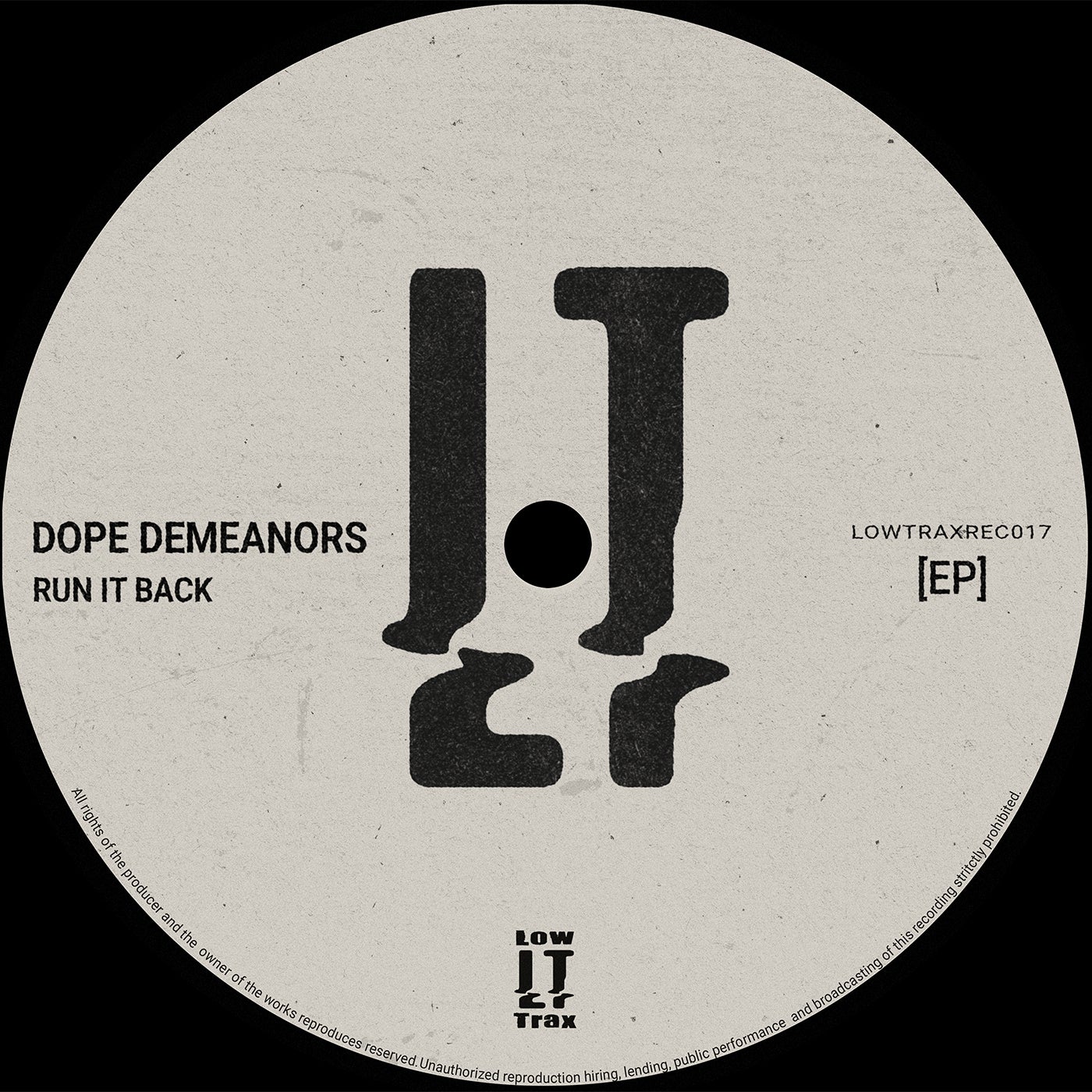 Cover - Dope Demeanors - Run It Back (Original Mix)