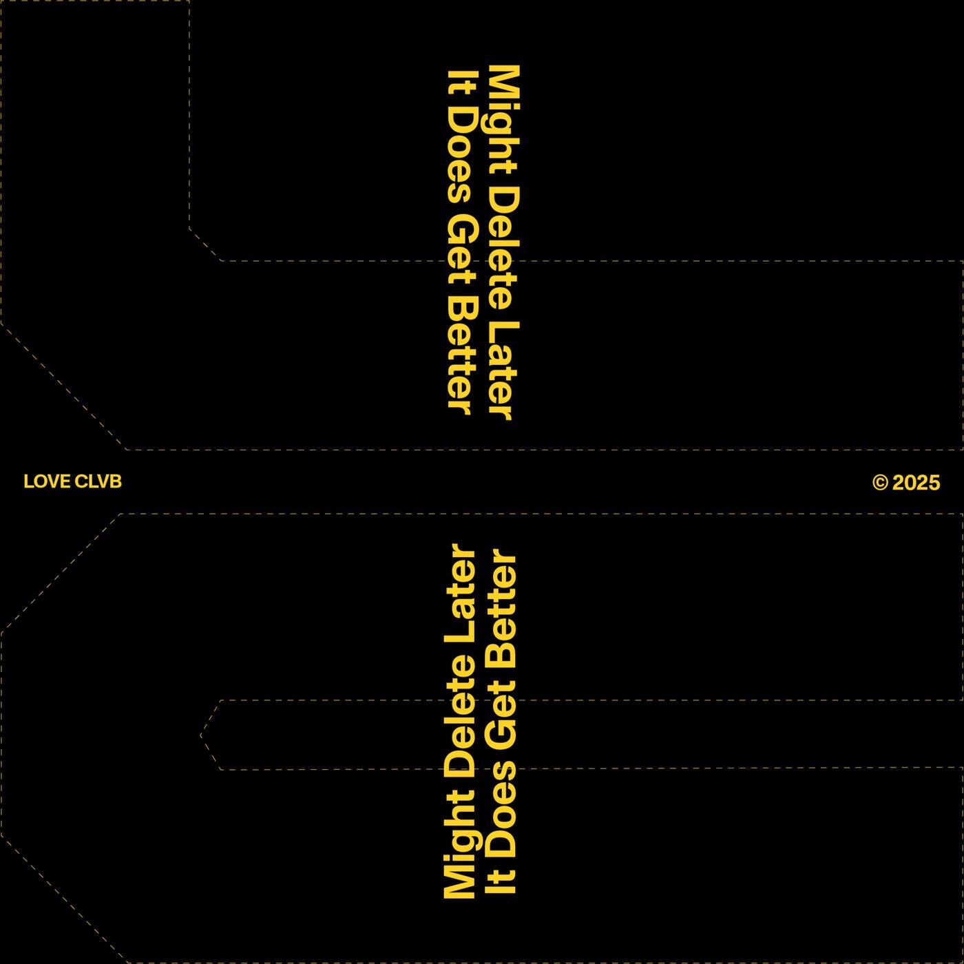 Cover - Might Delete Later - It Does Get Better (Extended Mix)