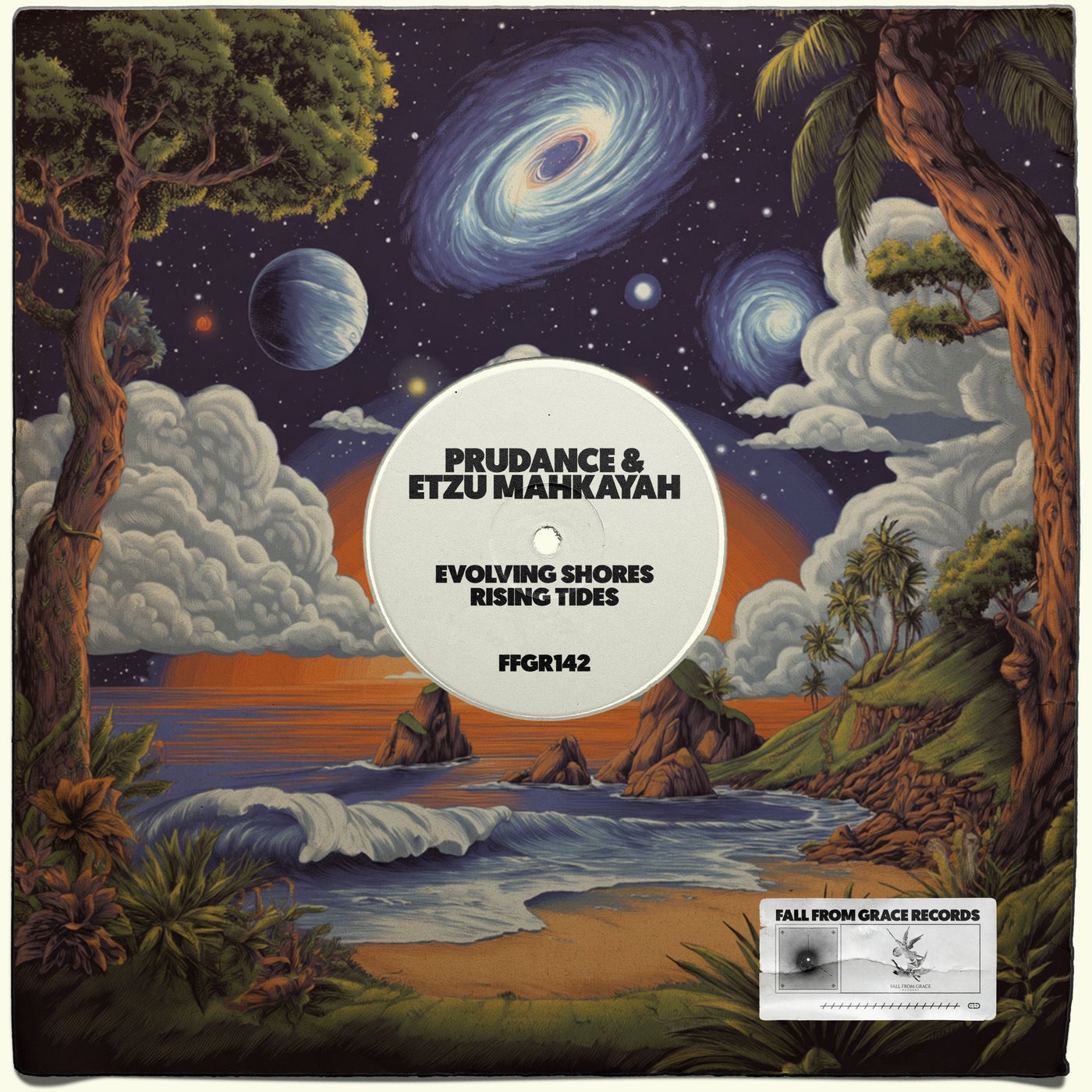 Cover - Etzu Mahkayah, Prudance - Rising Tides (Original Mix)