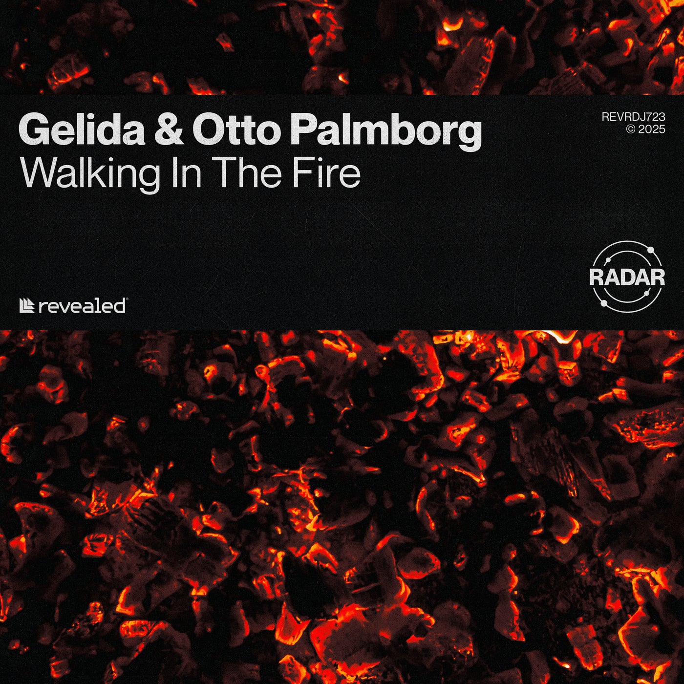 Cover - Gelida, Revealed Recordings, Otto Palmborg - Walking In The Fire (Extended Mix)