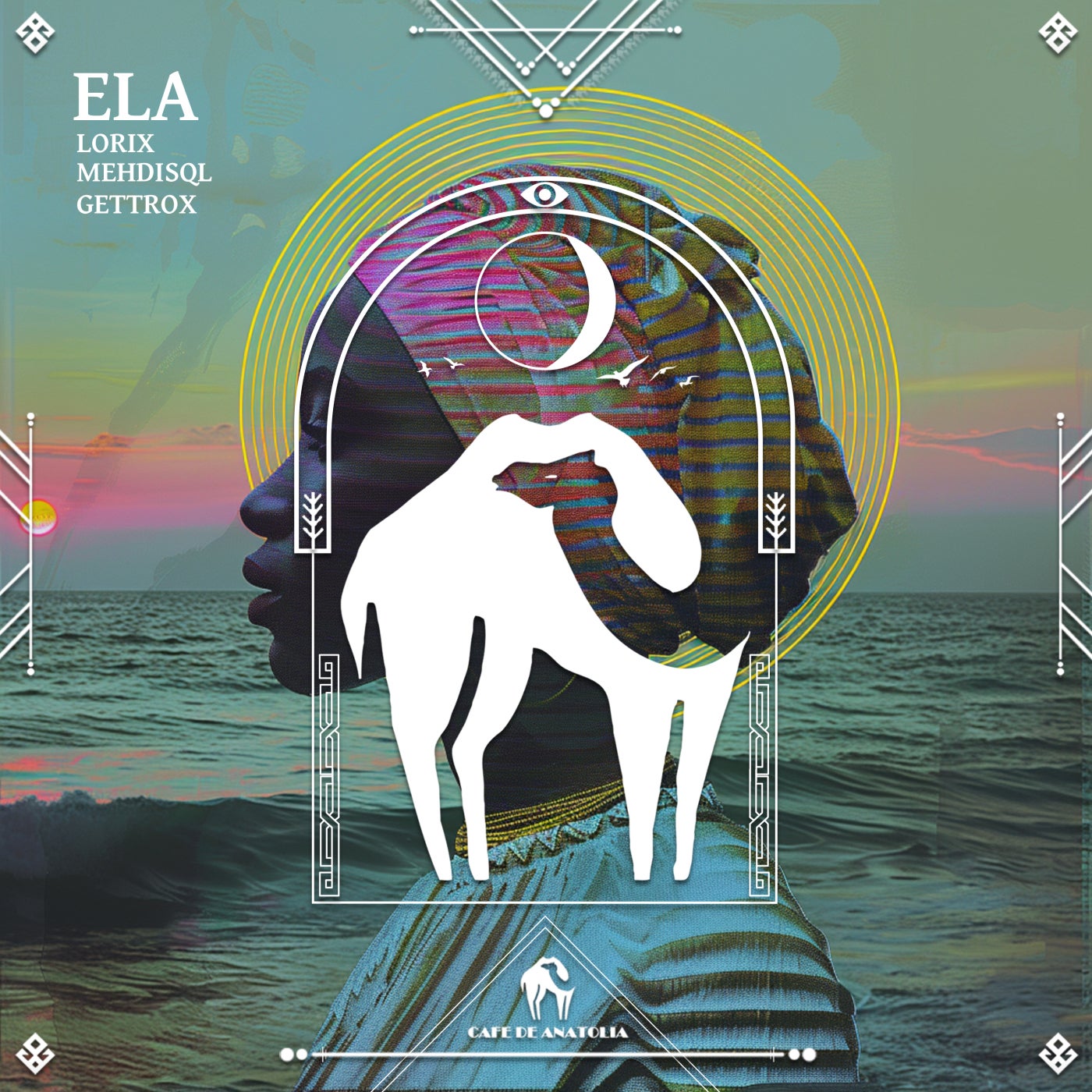 Cover - Cafe De Anatolia, Gettrox, LØRIX, Mehdisql - Ela (Original Mix)