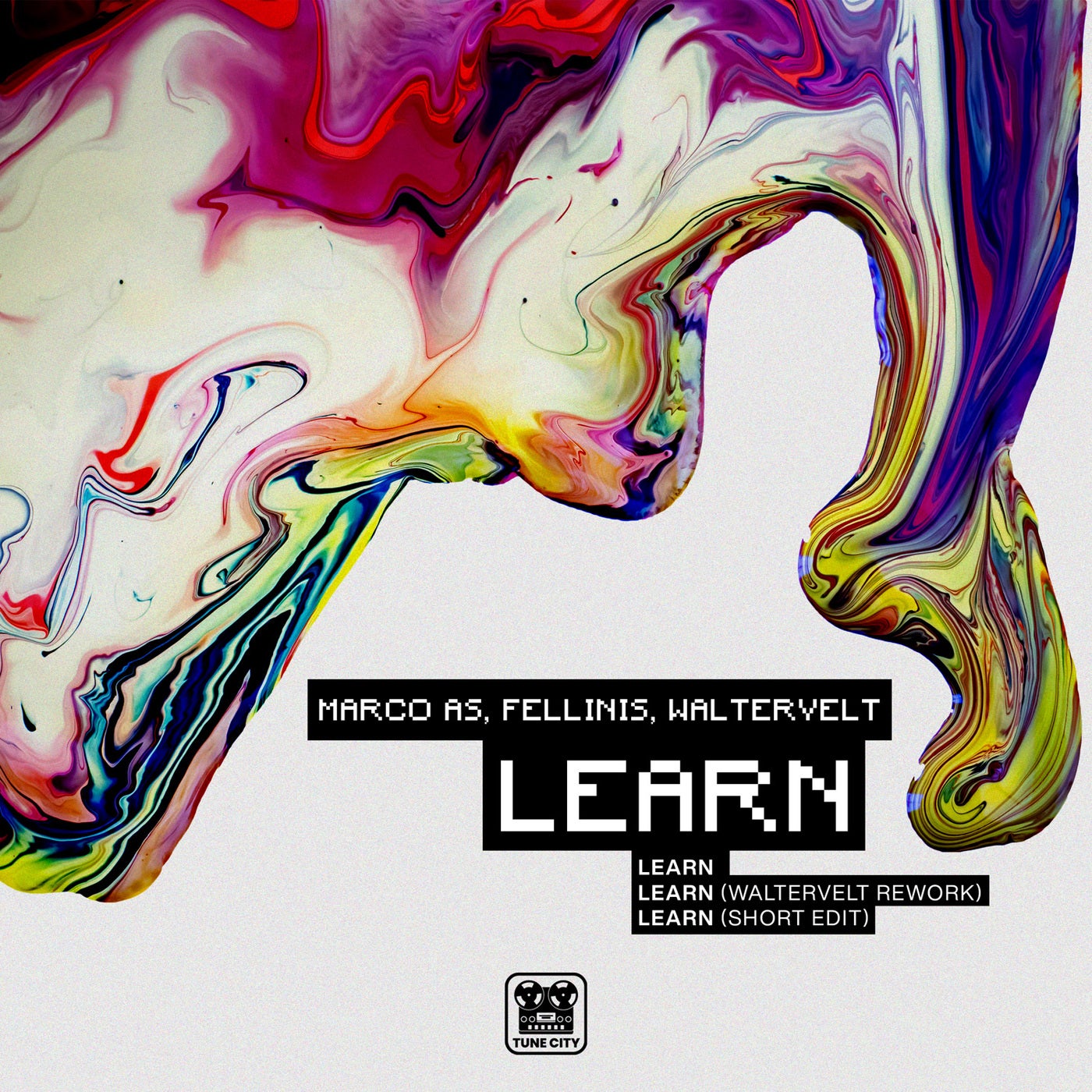 Cover - Waltervelt, Marco AS, Fellinis - Learn ((Waltervelt Rework))