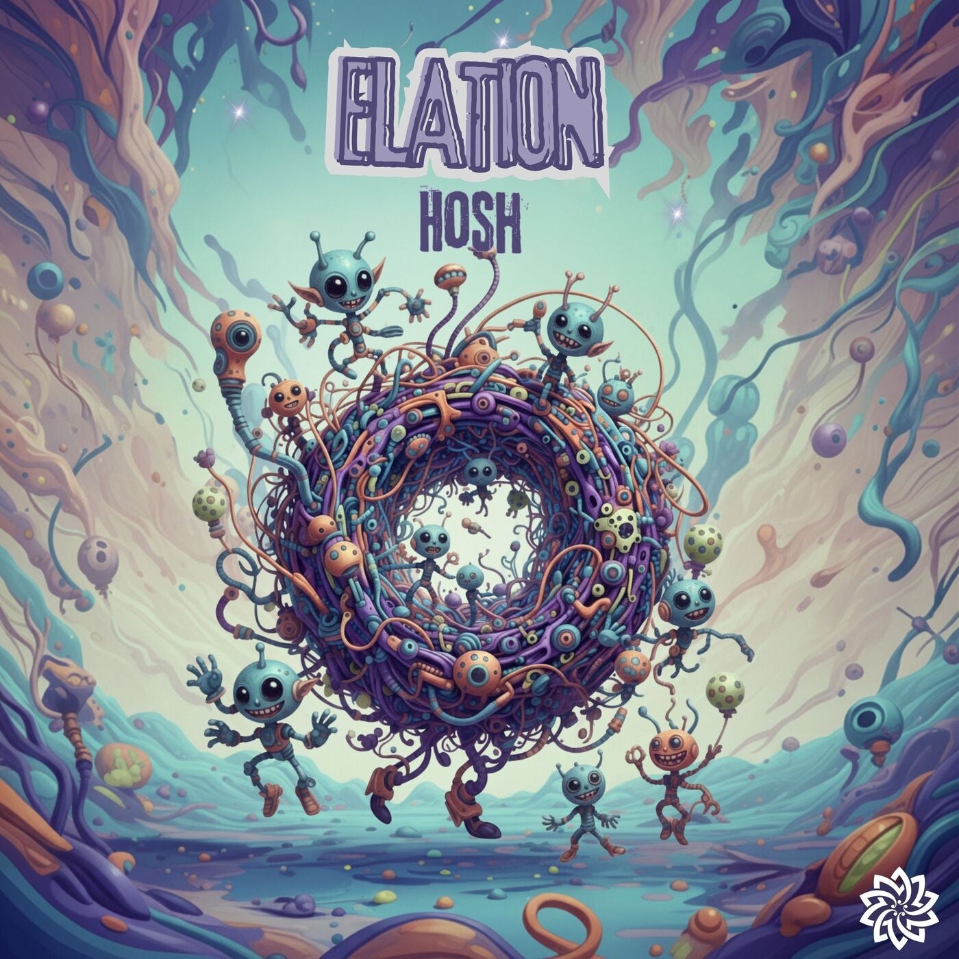 Cover - HOSH, Psyfeature - Elation (Original Mix)
