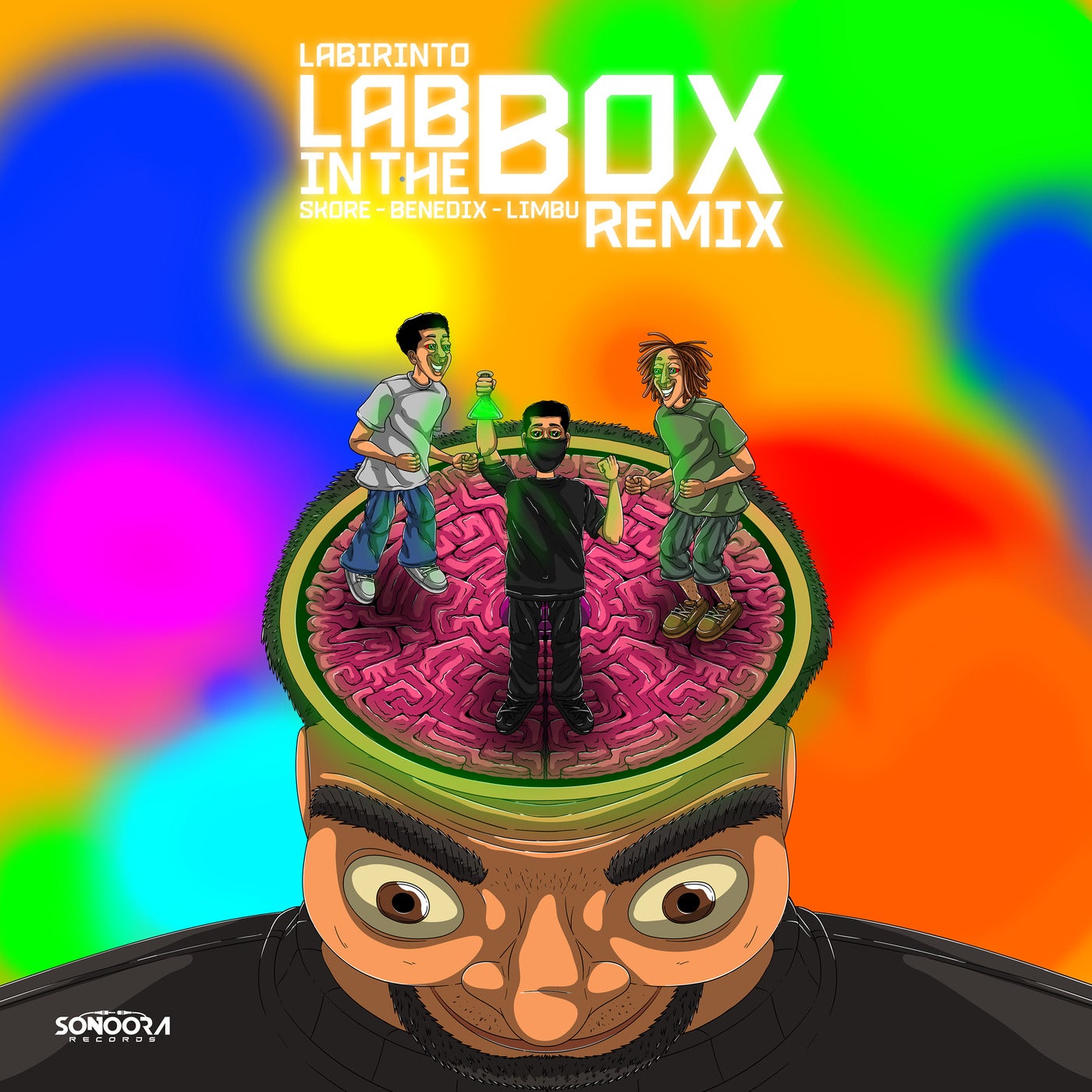 Cover - Labirinto, Skore (BR), Benedix, LIMBU (BR) - Lab in the Box: Skore, Benedix & Limbu (Remix)