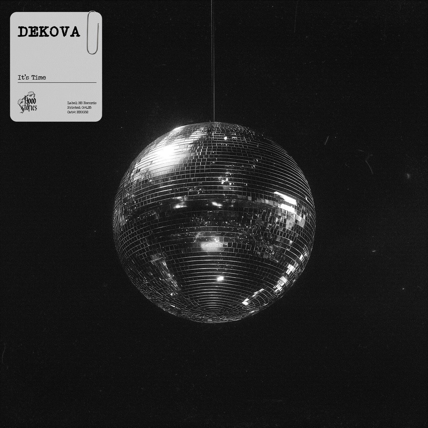 Cover - DEKOVA - It's Time (Original Mix)