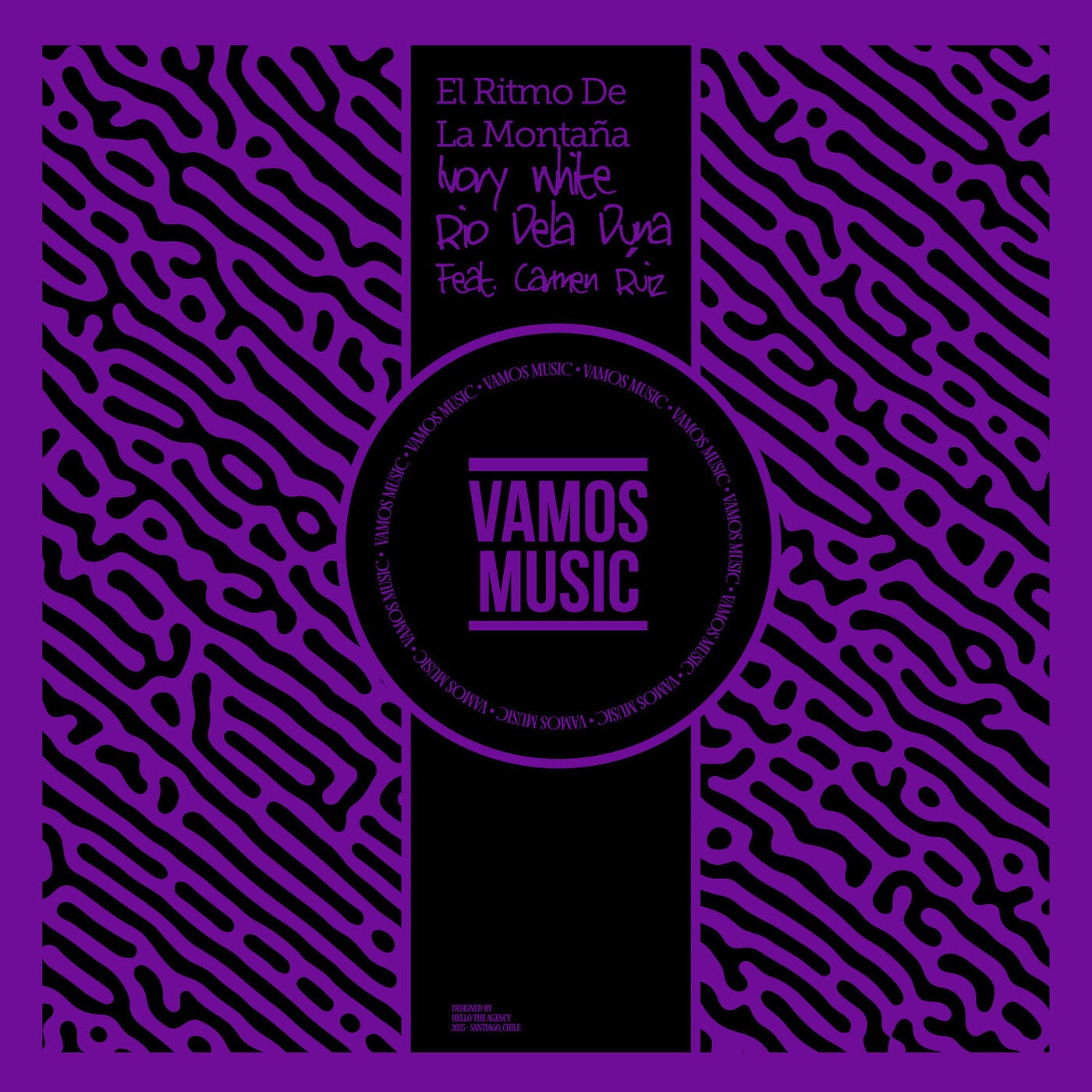 Cover - Rio Dela Duna, ivory white - El Ritmo De La Montaña feat. Carmen Ruíz (Extended)