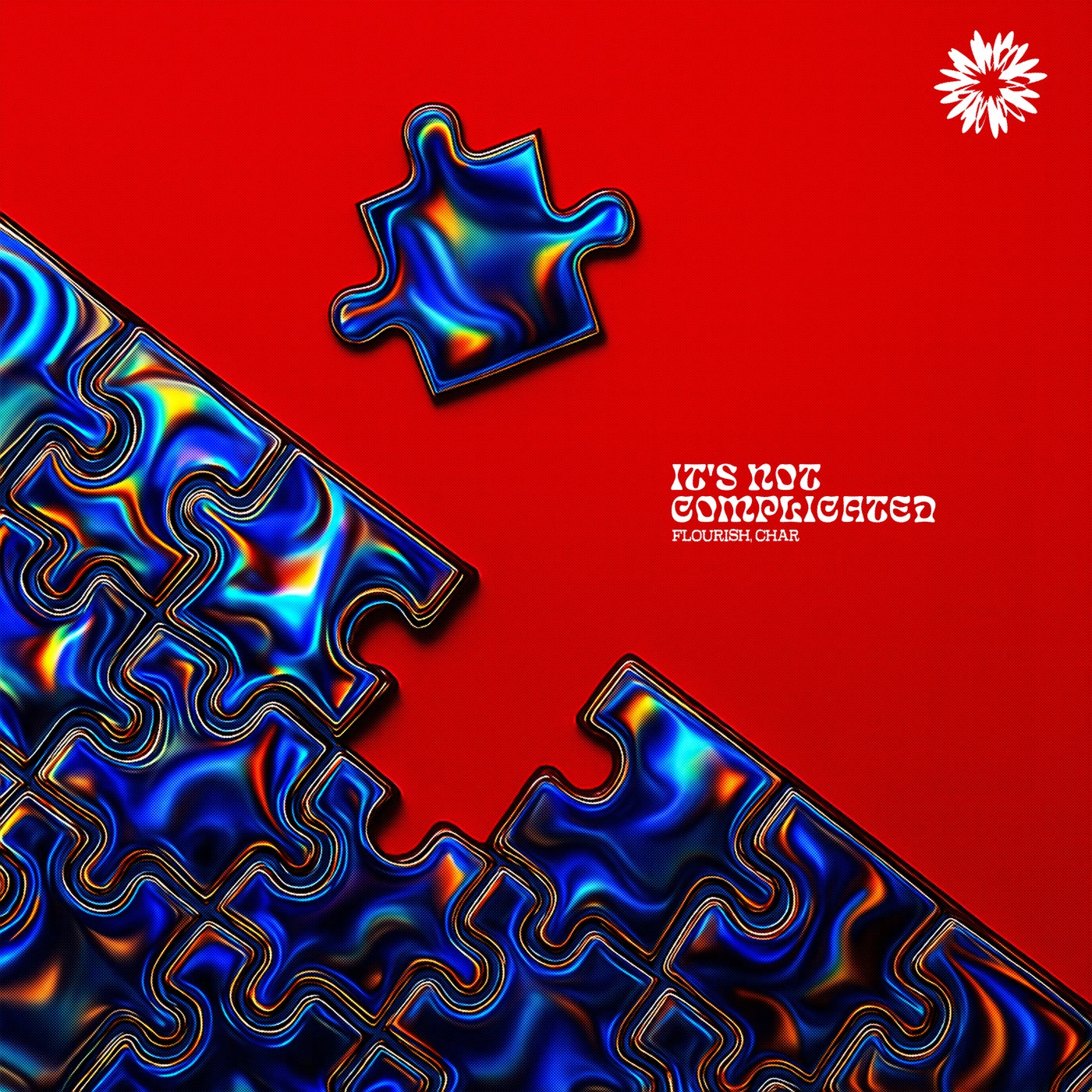 Cover - Flourish, CHAR (UK) - It's Not Complicated (Extended Mix)