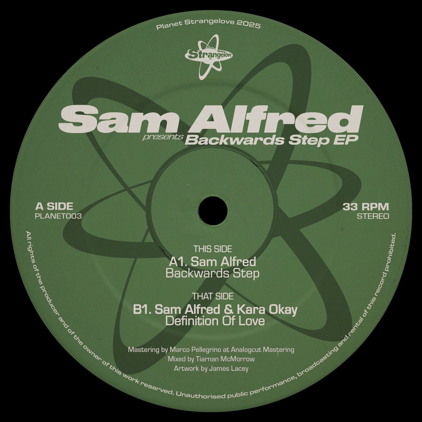 Cover - Sam Alfred - Backwards Step (Original Mix)