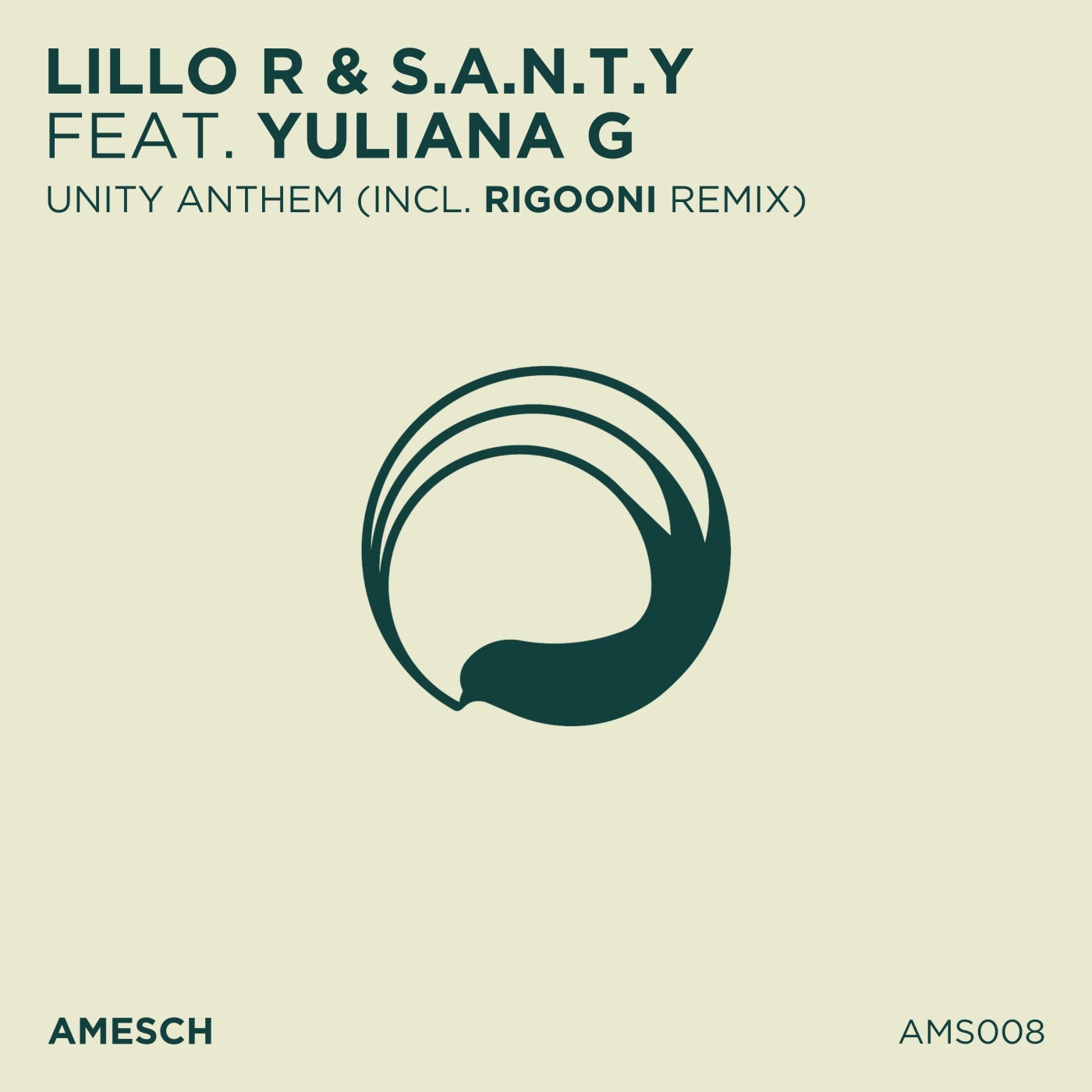 Cover - Lillo R, S.A.N.T.Y - Unity Anthem feat. Yuliana G (RIGOONI Remix)